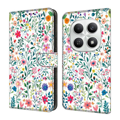 Crystal-Like Painted Vegan Leather Phone Case, For Redmi Note 15 5G / 4G Global 164mm, For Redmi Note 15 Pro 5G Global 163.6mm, For Redmi 15C 5G / 4G EU 173mm, For Redmi 15 5G Global / 4G SEA 169.5mm