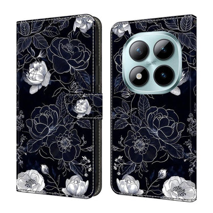 Crystal-Like Painted Vegan Leather Phone Case, For Redmi Note 15 5G / 4G Global 164mm, For Redmi Note 15 Pro 5G Global 163.6mm, For Redmi 15C 5G / 4G EU 173mm, For Redmi 15 5G Global / 4G SEA 169.5mm