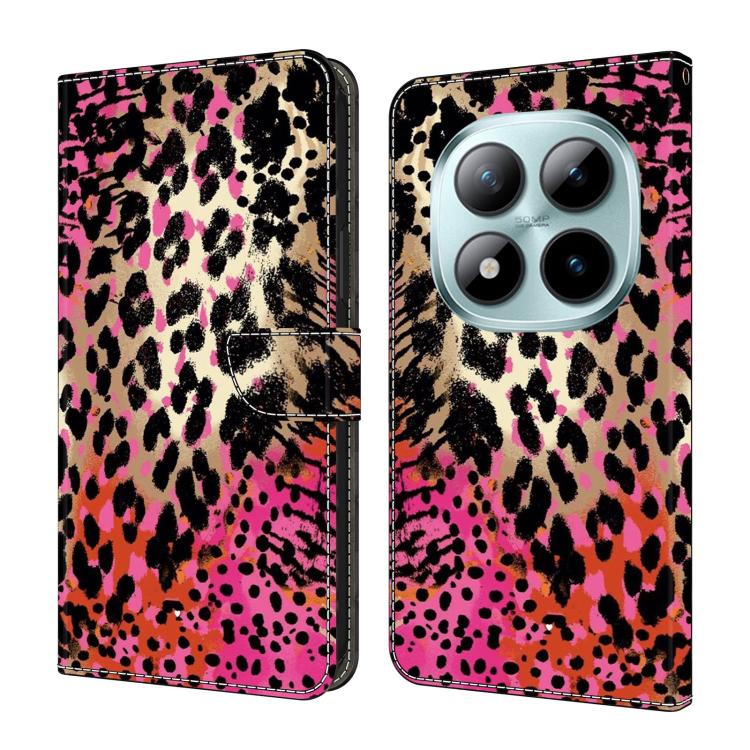 Crystal-Like Painted Vegan Leather Phone Case, For Redmi Note 15 5G / 4G Global 164mm, For Redmi Note 15 Pro 5G Global 163.6mm, For Redmi 15C 5G / 4G EU 173mm, For Redmi 15 5G Global / 4G SEA 169.5mm