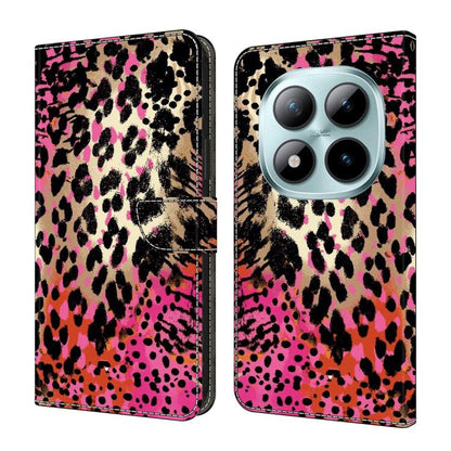 Crystal-Like Painted Vegan Leather Phone Case, For Redmi Note 15 5G / 4G Global 164mm, For Redmi Note 15 Pro 5G Global 163.6mm, For Redmi 15C 5G / 4G EU 173mm, For Redmi 15 5G Global / 4G SEA 169.5mm