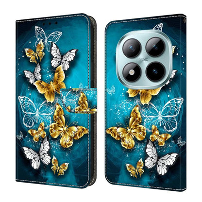 Crystal-Like Painted Vegan Leather Phone Case, For Redmi Note 15 5G / 4G Global 164mm, For Redmi Note 15 Pro 5G Global 163.6mm, For Redmi 15C 5G / 4G EU 173mm, For Redmi 15 5G Global / 4G SEA 169.5mm