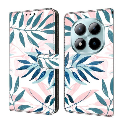 Crystal-Like Painted Vegan Leather Phone Case, For Redmi Note 15 5G / 4G Global 164mm, For Redmi Note 15 Pro 5G Global 163.6mm, For Redmi 15C 5G / 4G EU 173mm, For Redmi 15 5G Global / 4G SEA 169.5mm