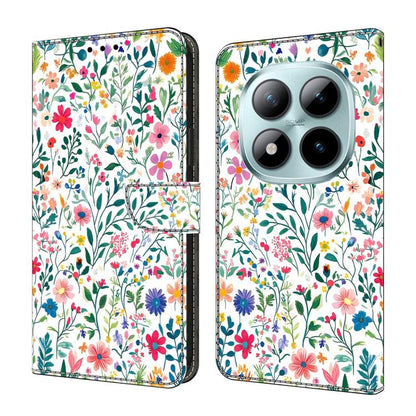 Crystal-Like Painted Vegan Leather Phone Case, For Redmi Note 15 5G / 4G Global 164mm, For Redmi Note 15 Pro 5G Global 163.6mm, For Redmi 15C 5G / 4G EU 173mm, For Redmi 15 5G Global / 4G SEA 169.5mm