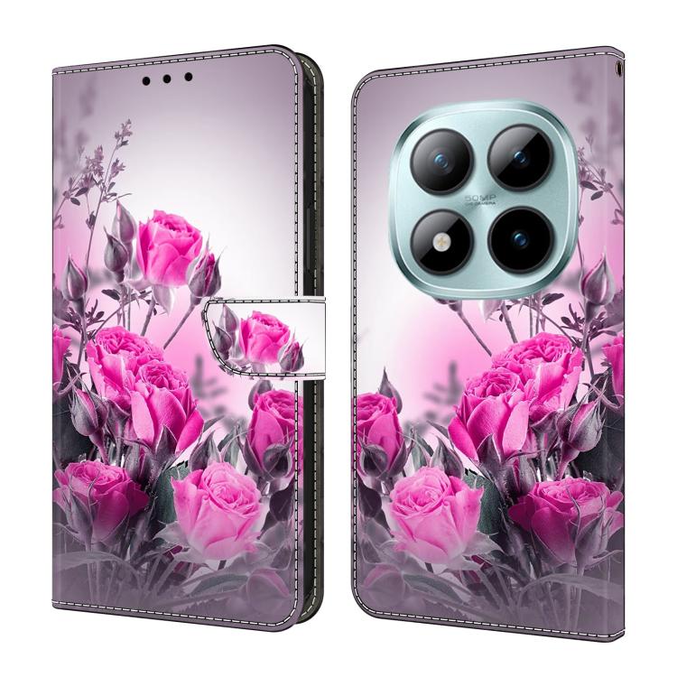 Crystal-Like Painted Vegan Leather Phone Case, For Redmi Note 15 5G / 4G Global 164mm, For Redmi Note 15 Pro 5G Global 163.6mm, For Redmi 15C 5G / 4G EU 173mm, For Redmi 15 5G Global / 4G SEA 169.5mm