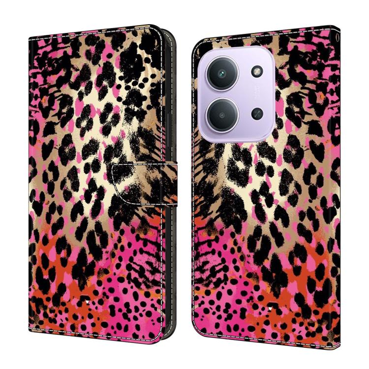 Crystal-Like Painted Vegan Leather Phone Case, For Redmi Note 15 5G / 4G Global 164mm, For Redmi Note 15 Pro 5G Global 163.6mm, For Redmi 15C 5G / 4G EU 173mm, For Redmi 15 5G Global / 4G SEA 169.5mm