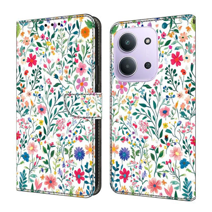 Crystal-Like Painted Vegan Leather Phone Case, For Redmi Note 15 5G / 4G Global 164mm, For Redmi Note 15 Pro 5G Global 163.6mm, For Redmi 15C 5G / 4G EU 173mm, For Redmi 15 5G Global / 4G SEA 169.5mm