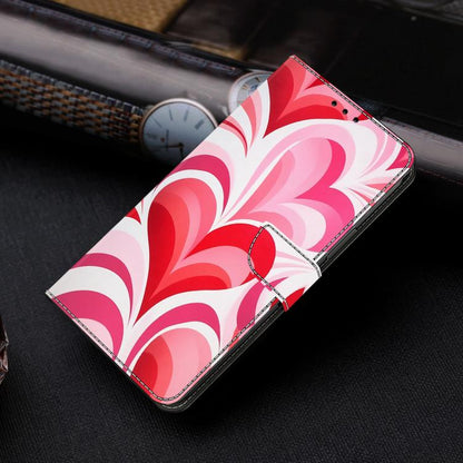 Étui de Téléphone en Simili-Cuir Végan Peint Effet Cristal, Pour Redmi 15 5G / 4G EU 171mm, Pour Redmi 15C 5G / 4G Global 171mm, Pour Redmi Note 14 4G 164.84mm, Pour Redmi Note 14 Pro+ 5G / Poco X7 5G