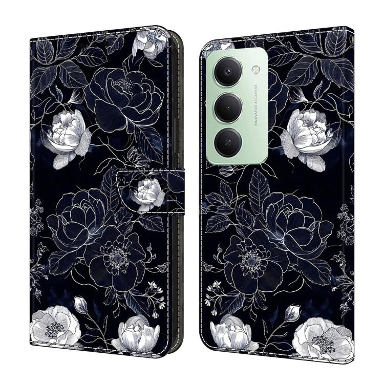 Étui de Téléphone en Simili-Cuir Végan Peint Effet Cristal, Pour Redmi 15 5G / 4G EU 171mm, Pour Redmi 15C 5G / 4G Global 171mm, Pour Redmi Note 14 4G 164.84mm, Pour Redmi Note 14 Pro+ 5G / Poco X7 5G
