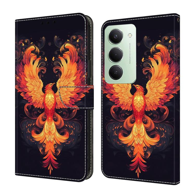 Étui de Téléphone en Simili-Cuir Végan Peint Effet Cristal, Pour Redmi 15 5G / 4G EU 171mm, Pour Redmi 15C 5G / 4G Global 171mm, Pour Redmi Note 14 4G 164.84mm, Pour Redmi Note 14 Pro+ 5G / Poco X7 5G