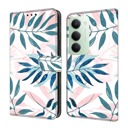 Étui de Téléphone en Simili-Cuir Végan Peint Effet Cristal, Pour Redmi 15 5G / 4G EU 171mm, Pour Redmi 15C 5G / 4G Global 171mm, Pour Redmi Note 14 4G 164.84mm, Pour Redmi Note 14 Pro+ 5G / Poco X7 5G