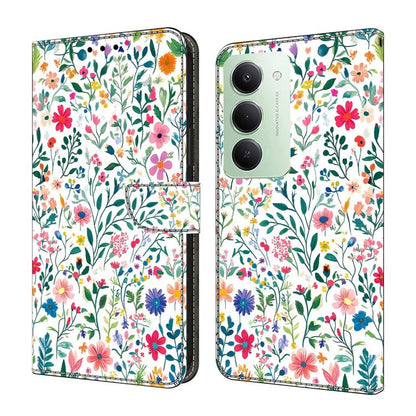 Étui de Téléphone en Simili-Cuir Végan Peint Effet Cristal, Pour Redmi 15 5G / 4G EU 171mm, Pour Redmi 15C 5G / 4G Global 171mm, Pour Redmi Note 14 4G 164.84mm, Pour Redmi Note 14 Pro+ 5G / Poco X7 5G
