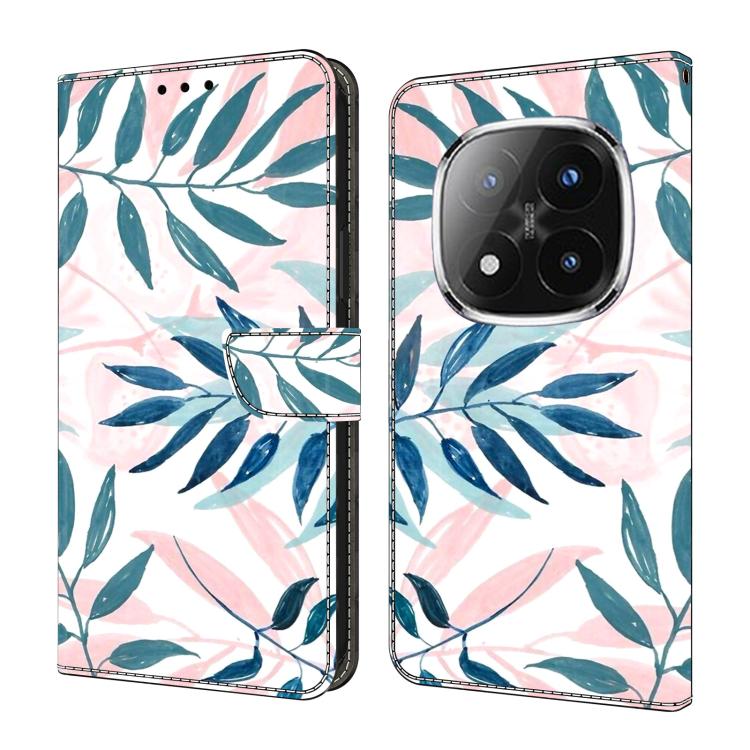 Crystal-Like Painted Vegan Leather Phone Case, For Redmi Note 14 Pro+ 5G / Poco X7 5G, For Redmi Note 14 Pro 4G, For Redmi Note 14 4G 163.25mm, For Redmi Note 14 5G
