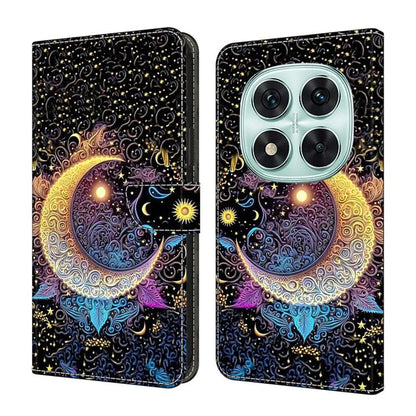 Coque de téléphone en cuir végétalien peint effet cristal, pour Redmi 14C 4G, pour Redmi 13C 4G / 5G, pour Redmi K70E / Poco X6 Pro