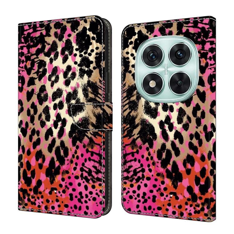Coque de téléphone en cuir végétalien peint effet cristal, pour Redmi 14C 4G, pour Redmi 13C 4G / 5G, pour Redmi K70E / Poco X6 Pro