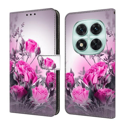 Coque de téléphone en cuir végétalien peint effet cristal, pour Redmi 14C 4G, pour Redmi 13C 4G / 5G, pour Redmi K70E / Poco X6 Pro