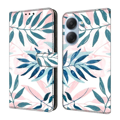 Étui de téléphone en cuir vegan peint effet cristal, Pour Redmi Note 15 5G / 4G Global 164mm, Pour Redmi Note 15 Pro 5G Global 163.6mm, Pour Redmi 15C 5G / 4G EU 173mm, Pour Redmi 15 5G Global / 4G SEA 169.5mm