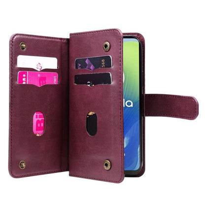Multi-Function Wallet 10 Card Slots Leather Phone Case, For Nothing Phone 4a Pro, For Nothing Phone 4a