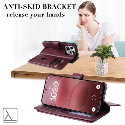 Multi-Function Wallet 10 Card Slots Leather Phone Case, For Nothing Phone 4a Pro, For Nothing Phone 4a