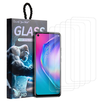 5pcs / Pack Do As You Wish HD Tempered Glass Film, For Tecno Pop 10C 4G, For Tecno Spark 40 4G, For Tecno Pova 7 Ultra 5G, For Tecno Pova 7 4G, For Tecno Spark 30 Pro, For Tecno Spark 30 4G, For Tecno Pop 9 5G, For Tecno Spark Go 2025                  ...