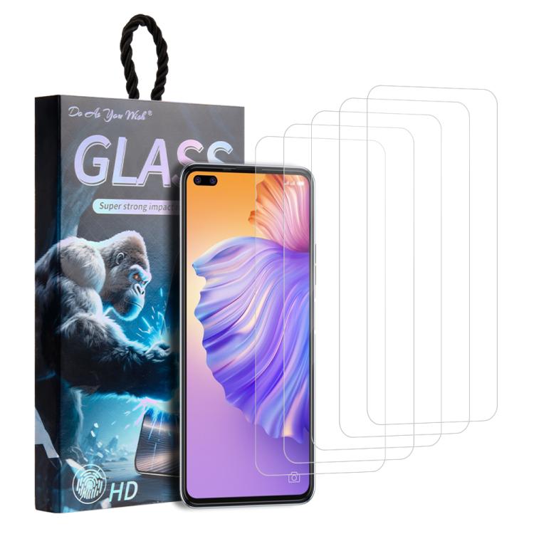 5pcs / Pack Do As You Wish HD Tempered Glass Film, For Tecno Pop 10C 4G, For Tecno Spark 40 4G, For Tecno Pova 7 Ultra 5G, For Tecno Pova 7 4G, For Tecno Spark 30 Pro, For Tecno Spark 30 4G, For Tecno Pop 9 5G, For Tecno Spark Go 2025                  ...