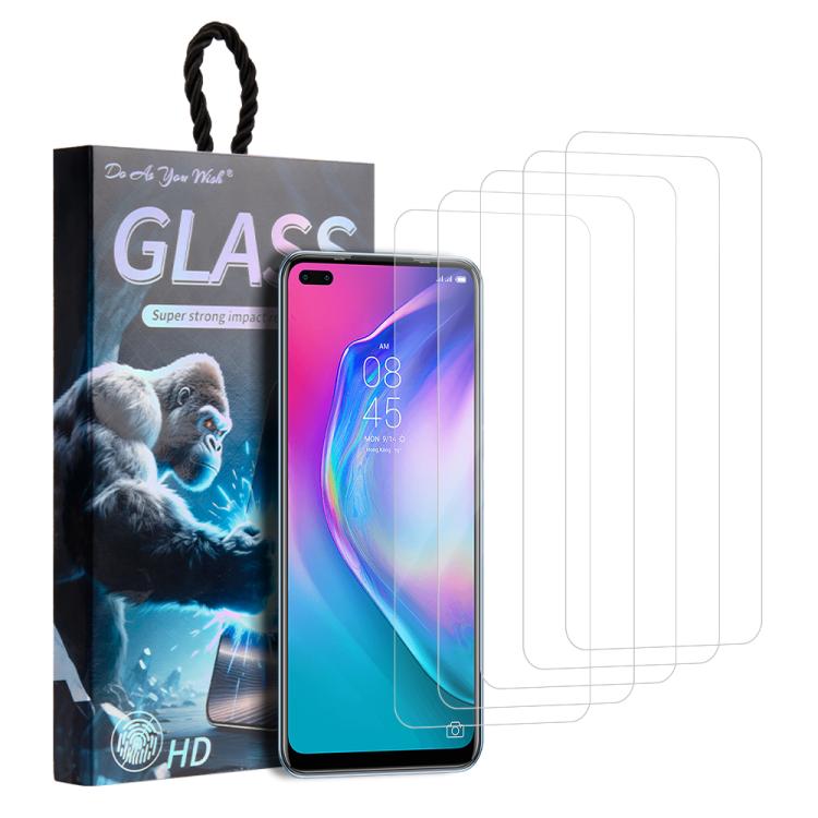 5pcs / Pack Do As You Wish HD Tempered Glass Film, For Tecno Pop 10C 4G, For Tecno Spark 40 4G, For Tecno Pova 7 Ultra 5G, For Tecno Pova 7 4G, For Tecno Spark 30 Pro, For Tecno Spark 30 4G, For Tecno Pop 9 5G, For Tecno Spark Go 2025                  ...