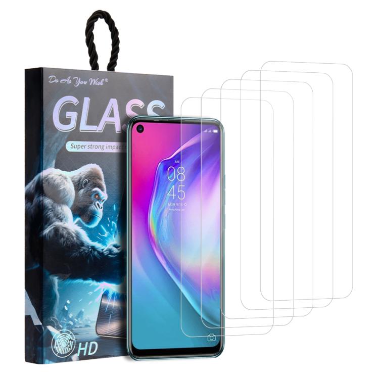 5pcs / Pack Do As You Wish HD Tempered Glass Film, For Tecno Pop 10C 4G, For Tecno Spark 40 4G, For Tecno Pova 7 Ultra 5G, For Tecno Pova 7 4G, For Tecno Spark 30 Pro, For Tecno Spark 30 4G, For Tecno Pop 9 5G, For Tecno Spark Go 2025                  ...