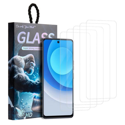 5pcs / Pack Do As You Wish HD Tempered Glass Film, For Tecno Pop 10C 4G, For Tecno Spark 40 4G, For Tecno Pova 7 Ultra 5G, For Tecno Pova 7 4G, For Tecno Spark 30 Pro, For Tecno Spark 30 4G, For Tecno Pop 9 5G, For Tecno Spark Go 2025                  ...