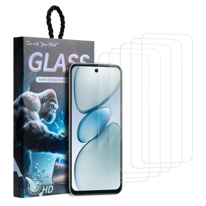 5pcs / Pack Do As You Wish HD Tempered Glass Film, For Tecno Pop 10C 4G, For Tecno Spark 40 4G, For Tecno Pova 7 Ultra 5G, For Tecno Pova 7 4G, For Tecno Spark 30 Pro, For Tecno Spark 30 4G, For Tecno Pop 9 5G, For Tecno Spark Go 2025                  ...