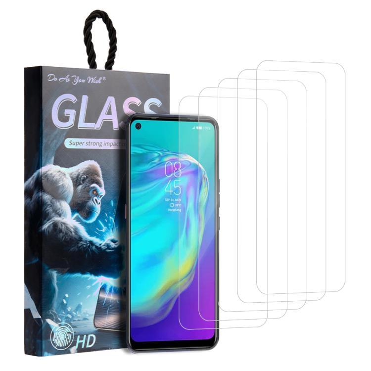 5pcs / Pack Do As You Wish HD Tempered Glass Film, For Tecno Pop 10C 4G, For Tecno Spark 40 4G, For Tecno Pova 7 Ultra 5G, For Tecno Pova 7 4G, For Tecno Spark 30 Pro, For Tecno Spark 30 4G, For Tecno Pop 9 5G, For Tecno Spark Go 2025                  ...
