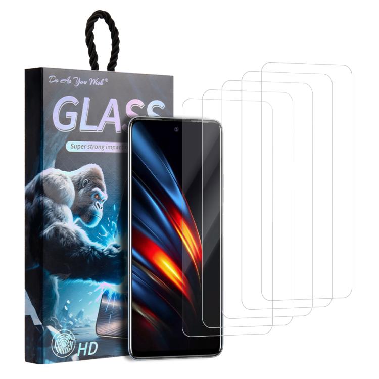 5pcs / Pack Do As You Wish HD Tempered Glass Film, For Tecno Pop 10C 4G, For Tecno Spark 40 4G, For Tecno Pova 7 Ultra 5G, For Tecno Pova 7 4G, For Tecno Spark 30 Pro, For Tecno Spark 30 4G, For Tecno Pop 9 5G, For Tecno Spark Go 2025                  ...