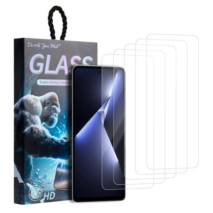 5pcs / Pack Do As You Wish HD Tempered Glass Film, For Tecno Pop 10C 4G, For Tecno Spark 40 4G, For Tecno Pova 7 Ultra 5G, For Tecno Pova 7 4G, For Tecno Spark 30 Pro, For Tecno Spark 30 4G, For Tecno Pop 9 5G, For Tecno Spark Go 2025                  ...