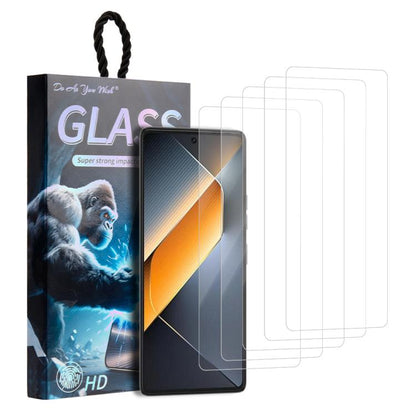 5pcs / Pack Do As You Wish HD Tempered Glass Film, For Tecno Pop 10C 4G, For Tecno Spark 40 4G, For Tecno Pova 7 Ultra 5G, For Tecno Pova 7 4G, For Tecno Spark 30 Pro, For Tecno Spark 30 4G, For Tecno Pop 9 5G, For Tecno Spark Go 2025                  ...