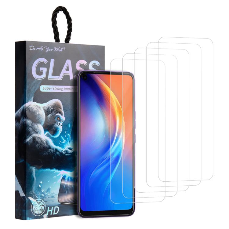 5pcs / Pack Do As You Wish HD Tempered Glass Film, For Tecno Pop 10C 4G, For Tecno Spark 40 4G, For Tecno Pova 7 Ultra 5G, For Tecno Pova 7 4G, For Tecno Spark 30 Pro, For Tecno Spark 30 4G, For Tecno Pop 9 5G, For Tecno Spark Go 2025                  ...