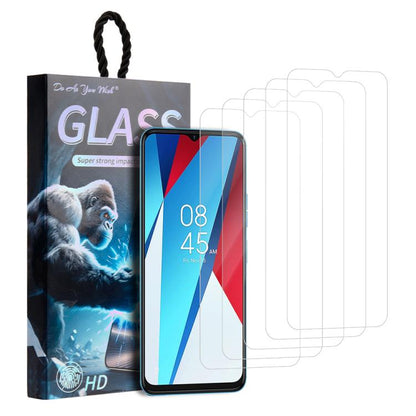 5pcs / Pack Do As You Wish HD Tempered Glass Film, For Tecno Pop 10C 4G, For Tecno Spark 40 4G, For Tecno Pova 7 Ultra 5G, For Tecno Pova 7 4G, For Tecno Spark 30 Pro, For Tecno Spark 30 4G, For Tecno Pop 9 5G, For Tecno Spark Go 2025                  ...
