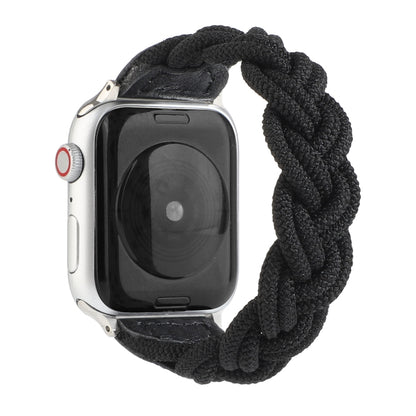 Bracelet de montre tissé élastique pour Apple Watch Series 6 et SE et 5 et 4 40 mm / 3 et 2 et 1 38 mm, 120 mm, 130 mm, 150 mm, 160 mm