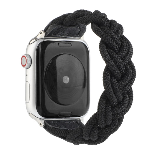 Elastic Woven Watchband For Apple Watch Series 6 & SE & 5 & 4 40mm / 3 & 2 & 1 38mm, 120mm, 130mm, 150mm, 160mm