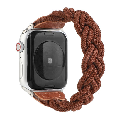 Bracelet de montre tissé élastique pour Apple Watch Series 6 et SE et 5 et 4 40 mm / 3 et 2 et 1 38 mm, 120 mm, 130 mm, 150 mm, 160 mm