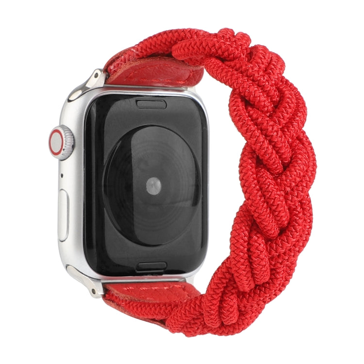 Bracelet de montre tissé élastique pour Apple Watch Series 6 et SE et 5 et 4 40 mm / 3 et 2 et 1 38 mm, 120 mm, 130 mm, 150 mm, 160 mm