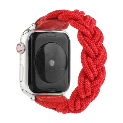 Bracelet de montre tissé élastique pour Apple Watch Series 6 et SE et 5 et 4 40 mm / 3 et 2 et 1 38 mm, 120 mm, 130 mm, 150 mm, 160 mm