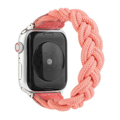 Bracelet de montre tissé élastique pour Apple Watch Series 6 et SE et 5 et 4 40 mm / 3 et 2 et 1 38 mm, 120 mm, 130 mm, 150 mm, 160 mm