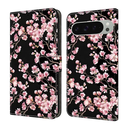 Crystal-Like Painted Vegan Leather Phone Case, For Google Pixel 10a, For Google Pixel 10 Pro XL, For Google Pixel 10 Pro, For Google Pixel 10, For Google Pixel 9a, For Google Pixel 9 Pro XL