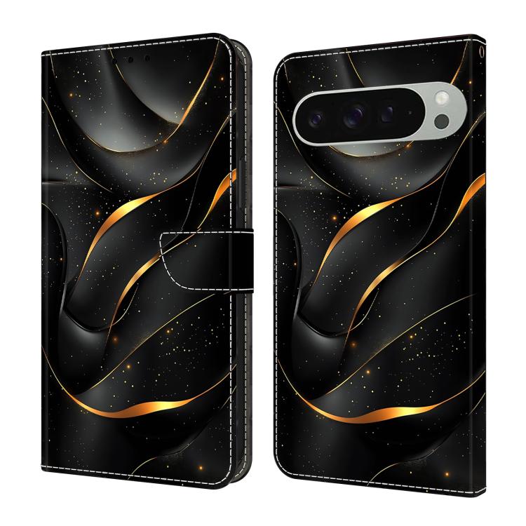Crystal-Like Painted Vegan Leather Phone Case, For Google Pixel 10a, For Google Pixel 10 Pro XL, For Google Pixel 10 Pro, For Google Pixel 10, For Google Pixel 9a, For Google Pixel 9 Pro XL