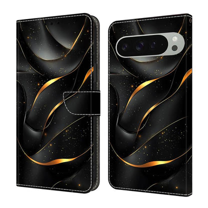 Crystal-Like Painted Vegan Leather Phone Case, For Google Pixel 10a, For Google Pixel 10 Pro XL, For Google Pixel 10 Pro, For Google Pixel 10, For Google Pixel 9a, For Google Pixel 9 Pro XL