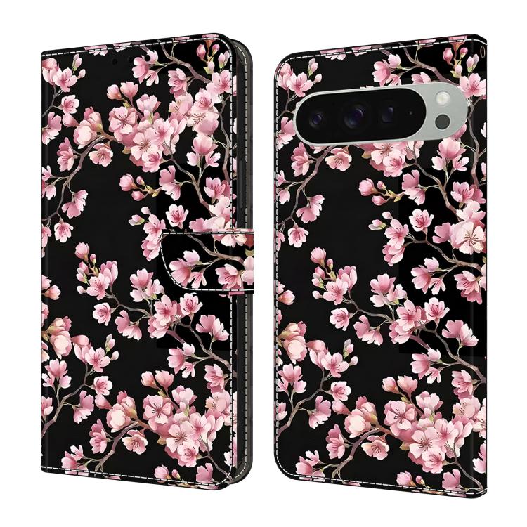 Crystal-Like Painted Vegan Leather Phone Case, For Google Pixel 10a, For Google Pixel 10 Pro XL, For Google Pixel 10 Pro, For Google Pixel 10, For Google Pixel 9a, For Google Pixel 9 Pro XL