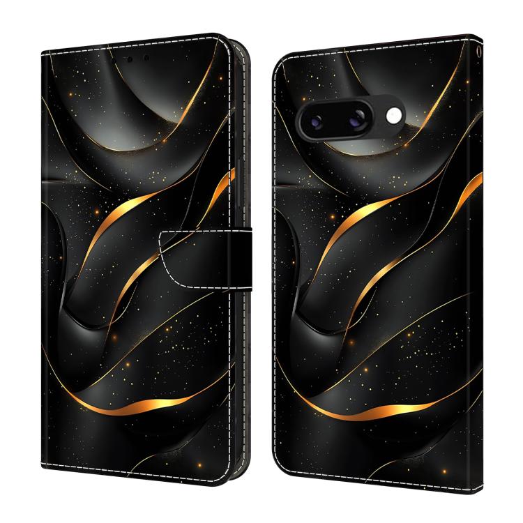 Crystal-Like Painted Vegan Leather Phone Case, For Google Pixel 10a, For Google Pixel 10 Pro XL, For Google Pixel 10 Pro, For Google Pixel 10, For Google Pixel 9a, For Google Pixel 9 Pro XL
