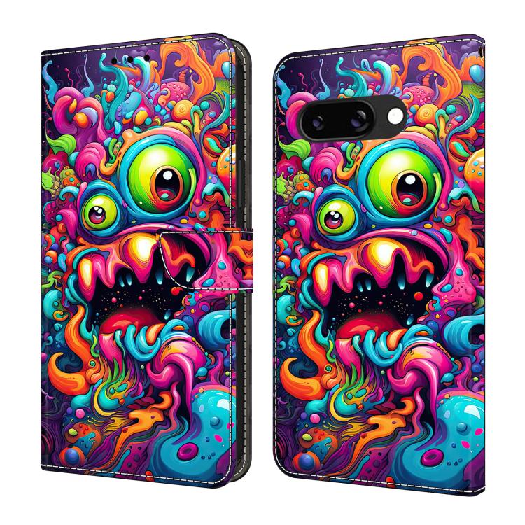 Crystal-Like Painted Vegan Leather Phone Case, For Google Pixel 10a, For Google Pixel 10 Pro XL, For Google Pixel 10 Pro, For Google Pixel 10, For Google Pixel 9a, For Google Pixel 9 Pro XL