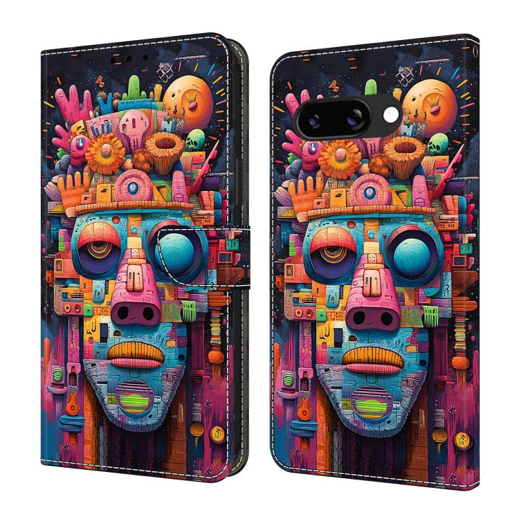 Crystal-Like Painted Vegan Leather Phone Case, For Google Pixel 10a, For Google Pixel 10 Pro XL, For Google Pixel 10 Pro, For Google Pixel 10, For Google Pixel 9a, For Google Pixel 9 Pro XL