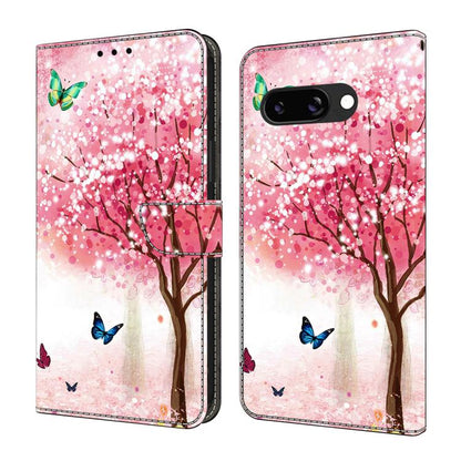 Crystal-Like Painted Vegan Leather Phone Case, For Google Pixel 10a, For Google Pixel 10 Pro XL, For Google Pixel 10 Pro, For Google Pixel 10, For Google Pixel 9a, For Google Pixel 9 Pro XL