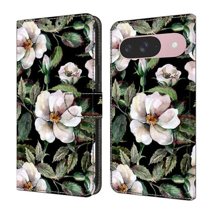 Crystal-Like Painted Vegan Leather Phone Case, For Google Pixel 10a, For Google Pixel 10 Pro XL, For Google Pixel 10 Pro, For Google Pixel 10, For Google Pixel 9a, For Google Pixel 9 Pro XL