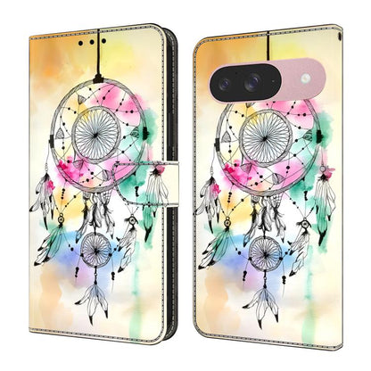 Crystal-Like Painted Vegan Leather Phone Case, For Google Pixel 10a, For Google Pixel 10 Pro XL, For Google Pixel 10 Pro, For Google Pixel 10, For Google Pixel 9a, For Google Pixel 9 Pro XL